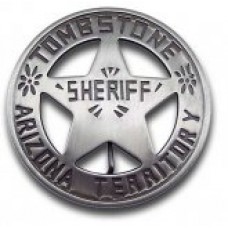 Sheriff Tombstone Arizona Territory Badge